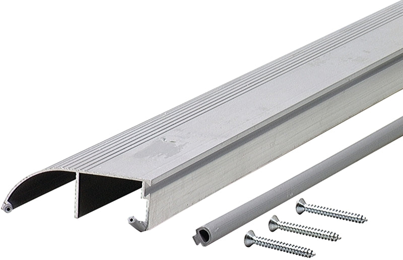 M-D M-D TH153 Series 69694 Bumper Threshold, 36 in L, 4 in W, Aluminum, Mill