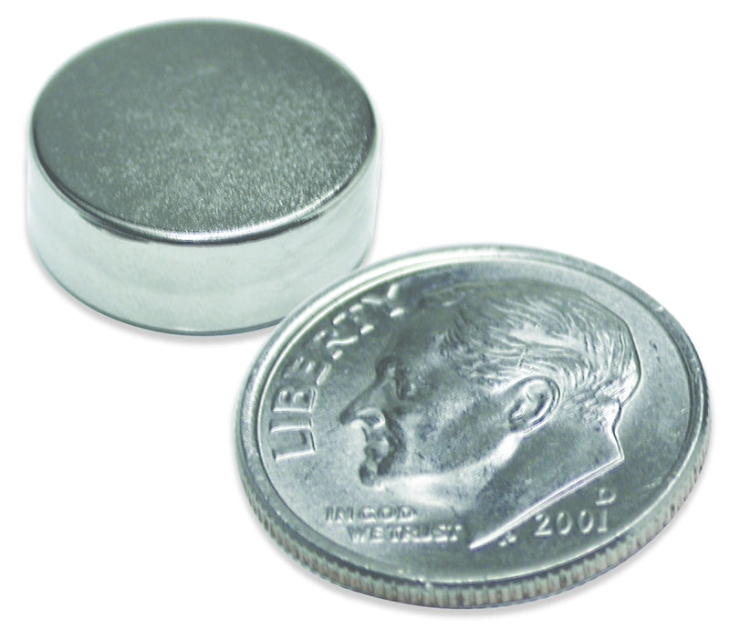 MASTER MAGNETICS Magnet Source 07045 Super Magnet Disc, Neodymium, 0.315 in Dia, 0.118 in H HOUSEWARES MASTER MAGNETICS