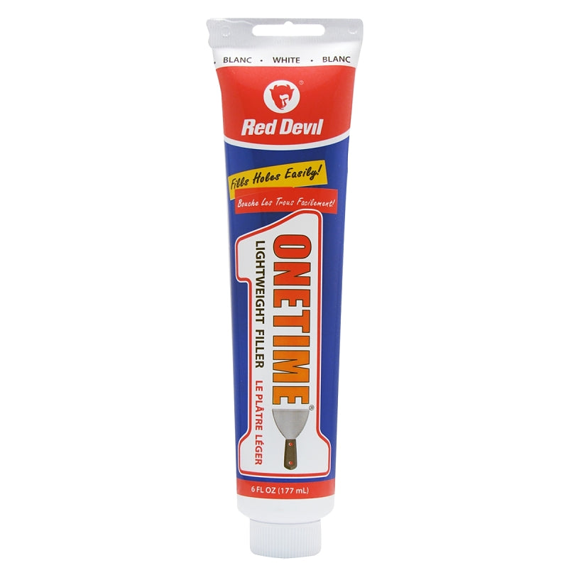 RED DEVIL Red Devil 0545 Spackling Compound, White, 6 fl-oz Squeeze Tube PAINT RED DEVIL