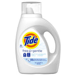 TIDE Tide 04182 Laundry Detergent, 42 oz Bottle, Liquid, Slight CLEANING & JANITORIAL SUPPLIES TIDE   