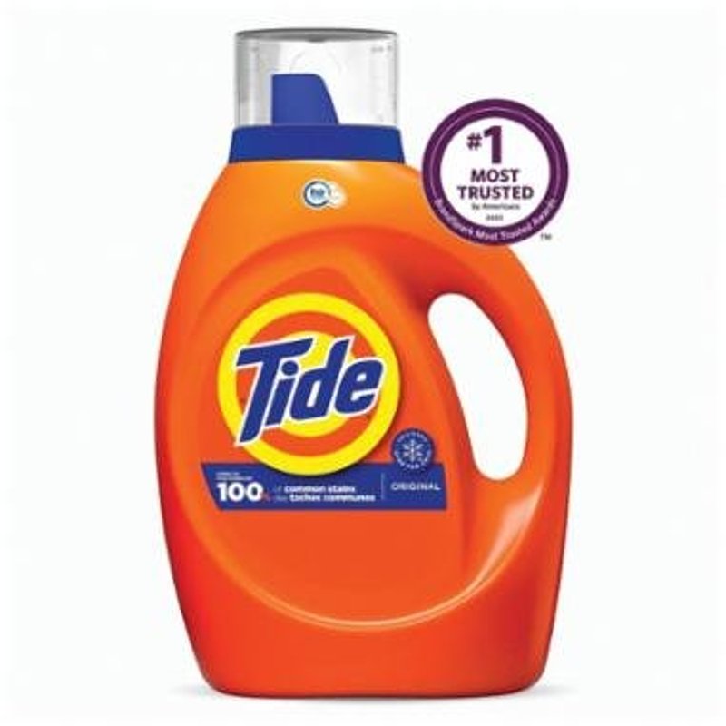 TIDE Tide 12104 Laundry Detergent, 42 oz, Liquid, Original