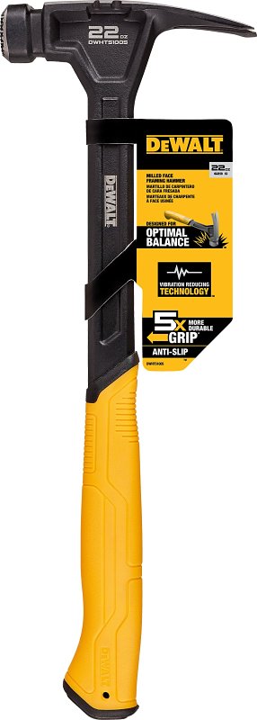 DEWALT DEWALT DWHT51005 Framing Hammer, 22 oz Head, Steel Head, 16 in OAL
