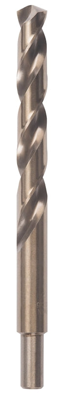 IRWIN Irwin 3016028 Jobber Drill Bit, 7/16 in Dia, 2-5/8 in OAL, Spiral Flute, 1-Flute, 7/16 in Dia Shank, Reduced Shank TOOLS IRWIN