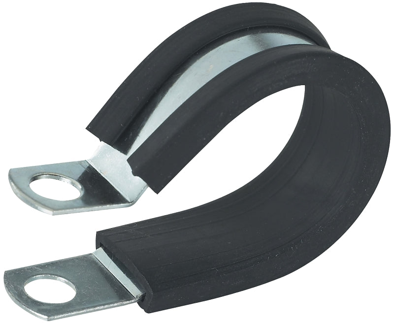 GB Gardner Bender PPR-1500 Insulated Clamp, 3/8 in Max Bundle Dia, Rubber/Steel, Black ELECTRICAL GB
