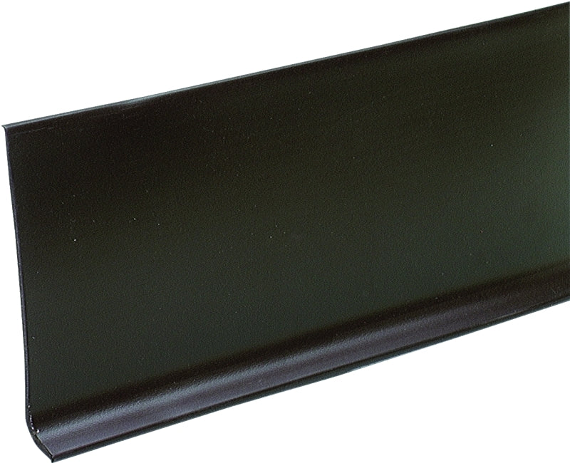 M-D M-D 75234 Wall Base, 4 ft L, 4 in W, Vinyl, Brown