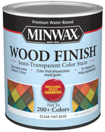 MINWAX Minwax 117200000 Wood Stain, Semi-Transparent, Clear Tint, Liquid, 32 fl-oz PAINT MINWAX