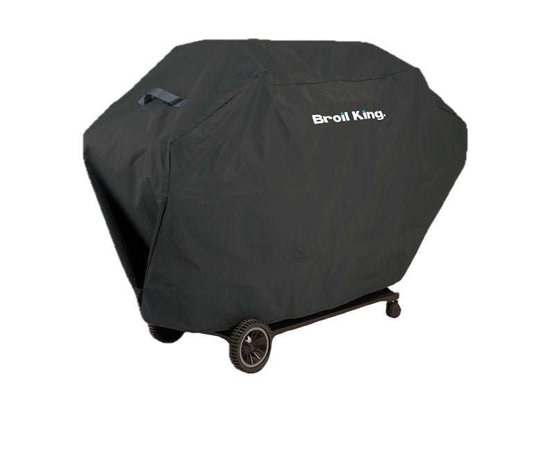 BROIL KING Broil King 67470 Grill Cover, 46 in W, 23 in D, 51 in H, PEVA/Polyester, Black OUTDOOR LIVING & POWER EQUIPMENT BROIL KING