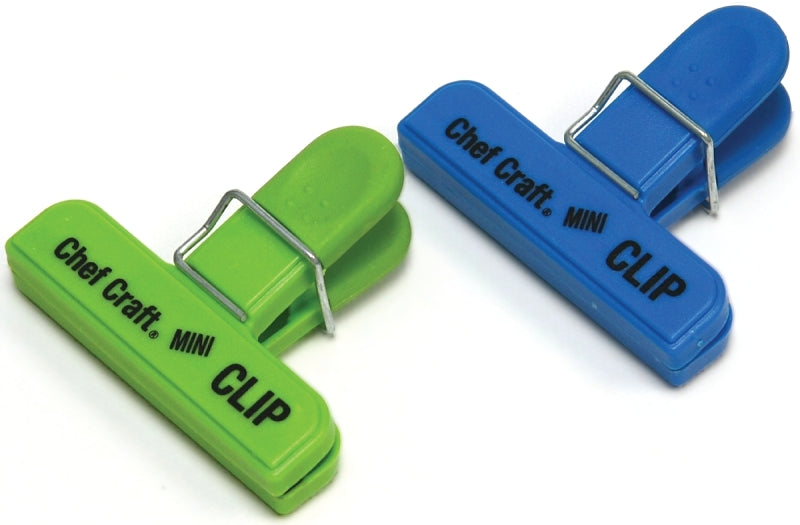 CHEF CRAFT Chef Craft 21806 Bag Clip Set, Blue/Green