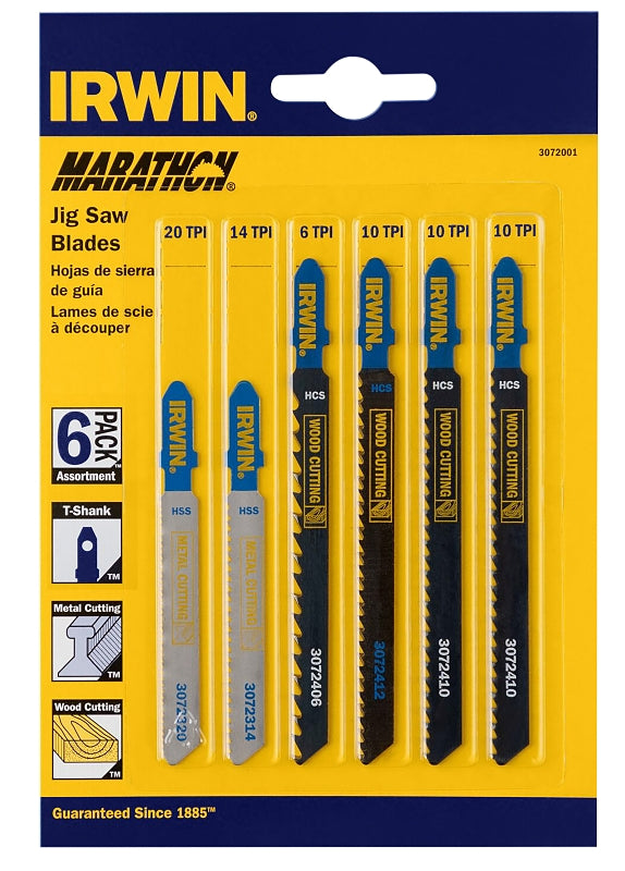 IRWIN Irwin Marathon 3072001 Jig Saw Blade Set