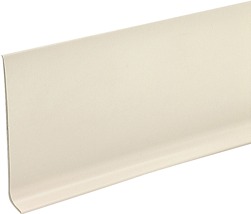 M-D M-D 75275 Wall Base, 4 ft L, 4 in W, Vinyl, Almond HARDWARE & FARM SUPPLIES M-D