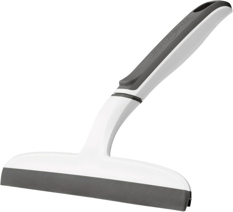 SCOTCH-BRITE Scotch-Brite SQP-4 Streak-Free Squeegee, 10-1/4 in Blade, Plastic Blade, Straight Blade, Gray/White CLEANING & JANITORIAL SUPPLIES SCOTCH-BRITE