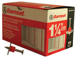 RAMSET Ramset 1510SD Washered Pin, 0.145 in Dia Shank, 1-1/4 in L, Steel, Zinc HARDWARE & FARM SUPPLIES RAMSET