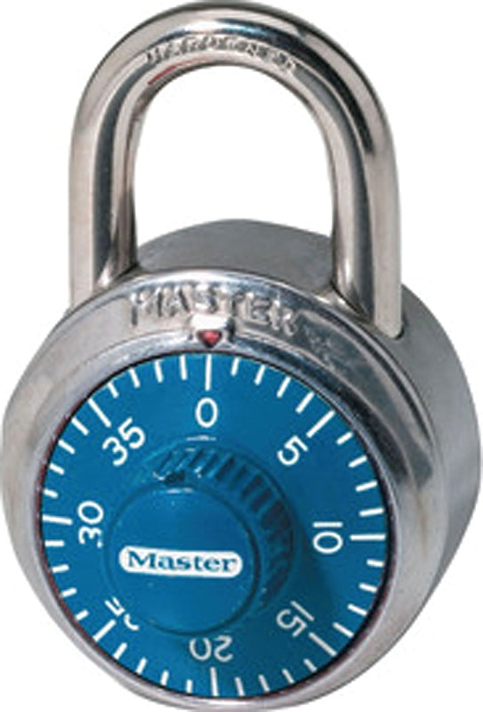 MASTER LOCK Master Lock 1506D Padlock, 1-7/8 in W Body, 9/32 in Dia Shackle, 3/4 in H Shackle, Steel Shackle, Stainless Steel Body