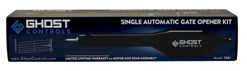 GHOST CONTROLS Ghost Controls TSS1 Series Gate Opener Kit, Includes: Single Operator Arm with 6 ft of cable HARDWARE & FARM SUPPLIES GHOST CONTROLS