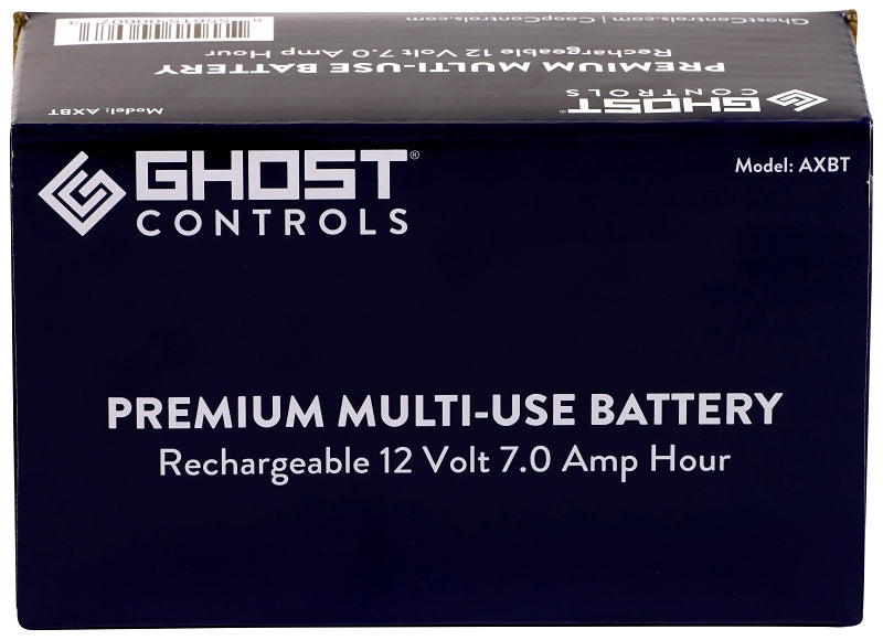 GHOST CONTROLS Ghost Controls AXBT Battery, 12 V Battery, Lead-Acid