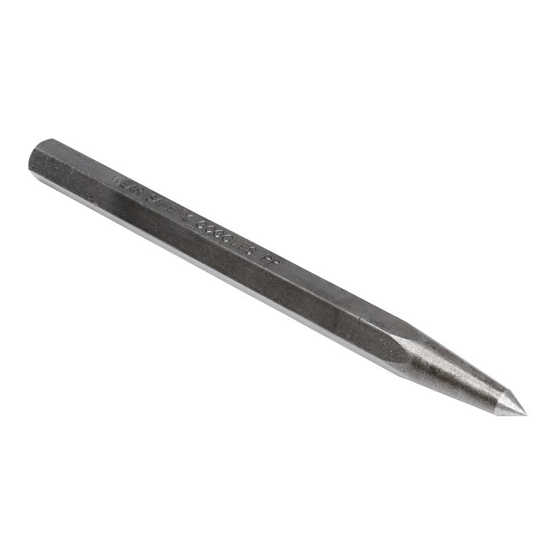 MAYHEW TOOLS Mayhew 43532 Prick Punch, 5/16 in Tip, 4-1/2 in L, Hex Shank TOOLS MAYHEW TOOLS