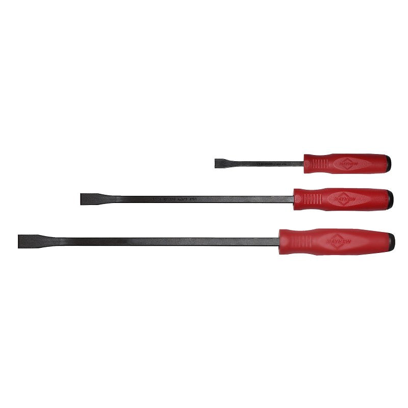 MAYHEW TOOLS Mayhew Dominator�� 31090 Economy Pry Bar Set, 3-Piece, Alloy Steel, Black Oxide PAINT MAYHEW TOOLS