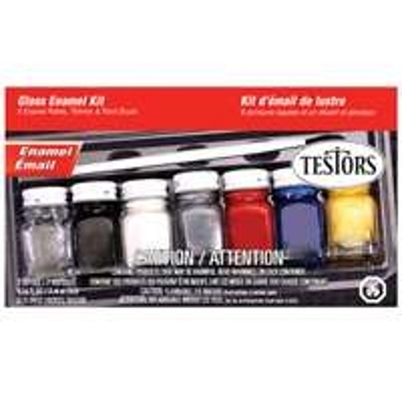 TESTORS Testors 9115X Enamel Paint Set, 0.25 oz, Bottle PAINT TESTORS
