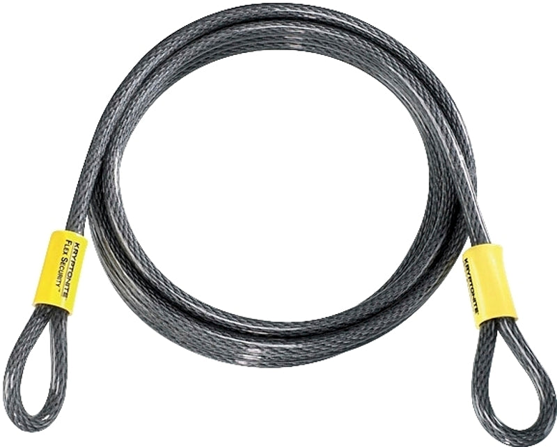 SCHLAGE LOCK Schlage 999263 Flexible Cable Lock, 3/8 in Dia Shackle, Steel Body