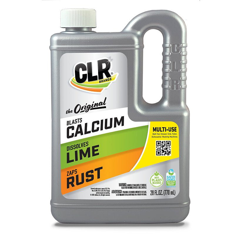 CLR CLR CL-4 Calcium/Lime/Rust Cleaner, 1 gal, Liquid, Slightly Acidic, Lime Green