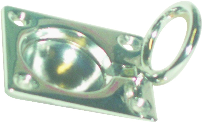 US HARDWARE US Hardware M-088C Hatch Lifting Ring, Brass, Chrome, For: Small Hatches, Cabinets and Drawers APPLIANCES & ELECTRONICS US HARDWARE