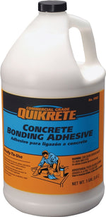 QUIKRETE Quikrete 9902-01 Bonding Adhesive, Liquid, Vinyl Acetate, White, 1 gal Bottle PAINT QUIKRETE