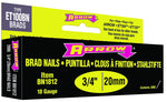 ARROW Arrow BN1812BCS Brad Nail, 3/4 in L, Steel, Plain, Smooth Shank HARDWARE & FARM SUPPLIES ARROW