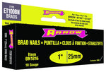 ARROW Arrow BN1816BCS Brad Nail, 1 in L, Steel, Plain, Smooth Shank HARDWARE & FARM SUPPLIES ARROW