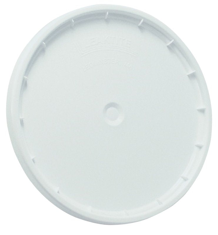 LEAKTITE-IPL PLASTICS Leaktite-IPL Plastics 1130912 Paint Pail Lid, LLDPE, White PAINT LEAKTITE-IPL PLASTICS
