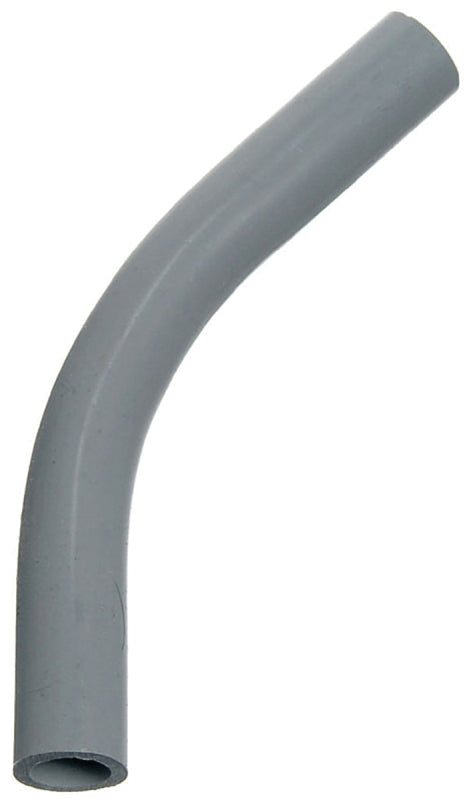 CARLON Carlon UA7AK-CAR Elbow, 2-1/2 in Trade Size, 45 deg Angle, SCH 40 Schedule Rating, PVC, Plain End, Gray, 1/PK ELECTRICAL CARLON