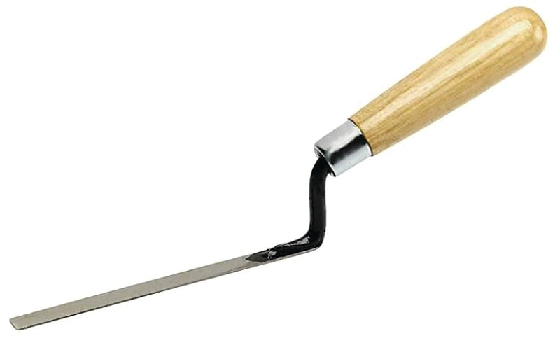MARSHALLTOWN QLT 930 Tuck Pointer, 1/2 in W, 6 in L, Polymer, Hardwood Handle