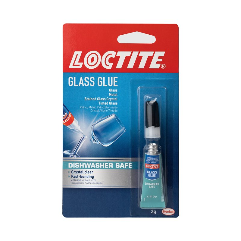 LOCTITE Loctite 233841 Glass Glue, Light Yellow, 2 g Tube PAINT LOCTITE