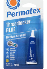 PERMATEX Permatex 24200 Threadlocker, 6 mL Bottle, Liquid, Blue PAINT PERMATEX