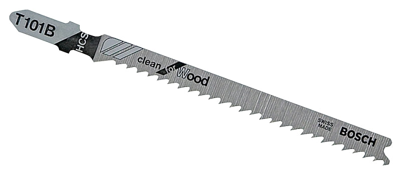 BOSCH Bosch T101B Jig Saw Blade, 4 in L, 10 TPI TOOLS BOSCH