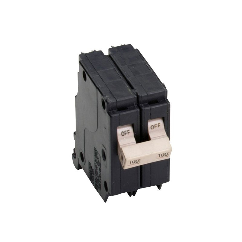 CUTLER-HAMMER Cutler-Hammer CH2100 Circuit Breaker, Type CH, 100 A, 2-Pole, 120/240 V, Common Trip, Plug