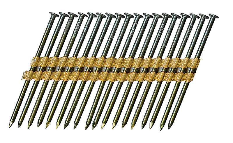 PRO-FIT ProFIT 0616171 Framing Nail, Plastic Strip Collation, 3 in L, 11, Steel, Bright, Round Head, 4000/PK HARDWARE & FARM SUPPLIES PRO-FIT