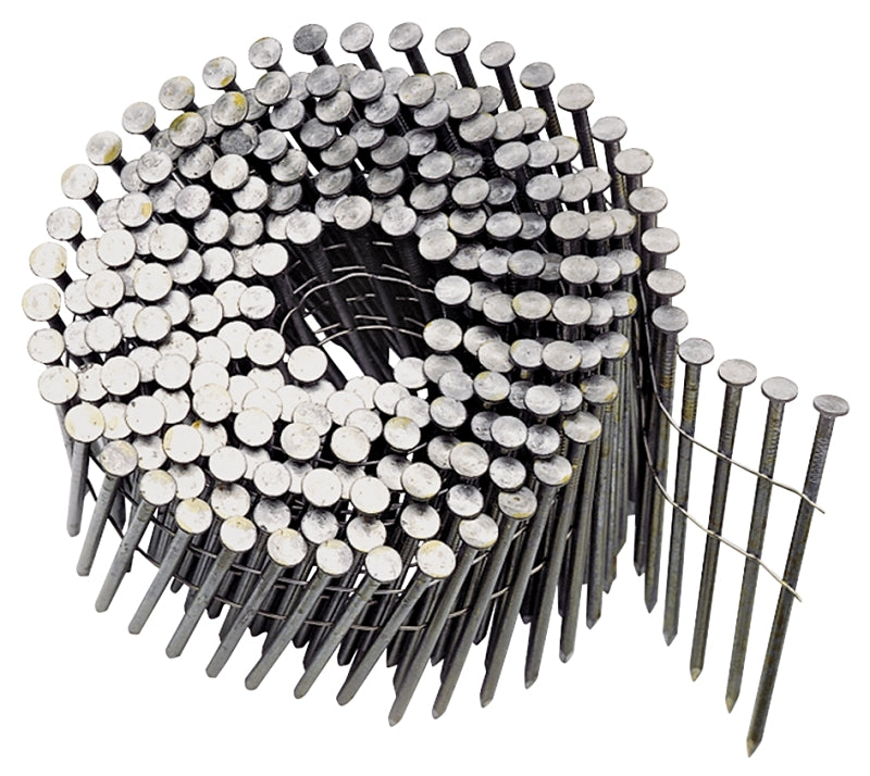 PRO-FIT ProFIT 0616453 Framing Nail, 2-3/8 in L, 11-1/2 Gauge, Steel, Brite, Round Head, Ring Shank