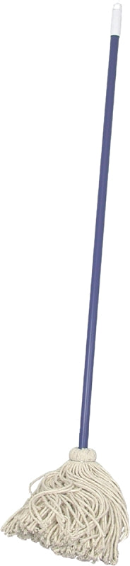 BIRDWELL CLEANING Birdwell 9620-6 Deck Mop with Swivel Cap, 48 in L, Cotton Mop Head, Metal Handle CLEANING & JANITORIAL SUPPLIES BIRDWELL CLEANING