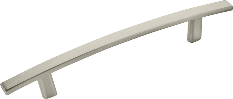 AMEROCK Amerock Cyprus Series BP9362G10 Cabinet Pull, 7-13/16 in L Handle, 1-3/16 in Projection, Zinc, Satin Nickel