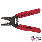 KLEIN Klein Tools 11046 Wire Stripper, 16 to 26 AWG Wire, 16 to 26 AWG Stripping, 6-1/4 in OAL, Textured Handle ELECTRICAL KLEIN