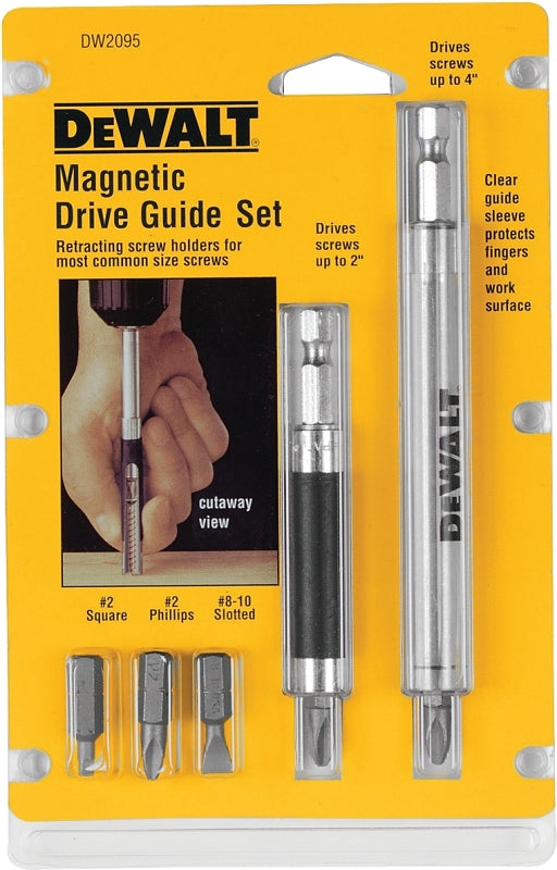 DEWALT DEWALT DW2095 Screwdriver Bit Set, Steel, Includes: (3) P#2/P#2 and P#3/S#10 Power Bits