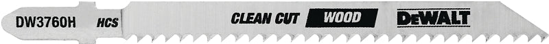 DEWALT DEWALT DW3760H Jig Saw Blade, 1/4 in W, 4 in L, 10 TPI TOOLS DEWALT