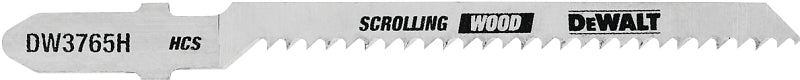DEWALT DEWALT DW3765H Jig Saw Blade, 1/4 in W, 3 in L, 12 TPI, HCS TOOLS DEWALT