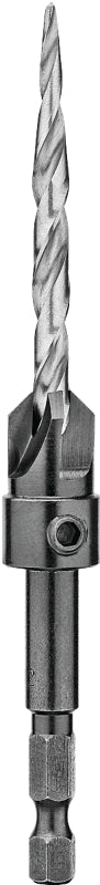 DEWALT DEWALT DW2570 Drill Bit, 7/32 in Dia, 1-3/8 in OAL, Countersink, Spiral Flute, 4-Flute, 1/4 in Dia Shank, Hex Shank TOOLS DEWALT