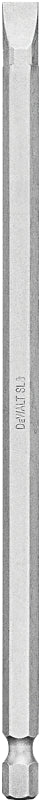 DEWALT DEWALT DW2065 Power Bit, #8 Drive, Slotted Drive, 1/4 in Shank, Hex Shank, 6 in L, Steel