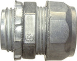 HALEX Halex 02101B Connector, 1/2 in Compression, Zinc, 50/PK ELECTRICAL HALEX