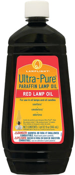 LAMPLIGHT Lamplight 60012 Lamp Oil, Odorless, Sootless, Smokeless, Specifications: 32 oz Capacity HOUSEWARES LAMPLIGHT