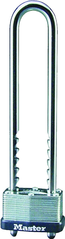 MASTER LOCK Master Lock 517D Padlock, 1-3/4 in W Body, Keyed Different Key, Adjustable Shackle, 9/32 in Dia Shackle, Silver HARDWARE & FARM SUPPLIES MASTER LOCK