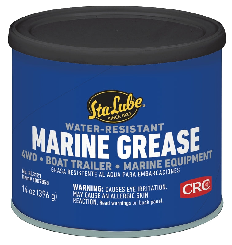 CRC INDUSTRIES Sta-Lube SL3121 Marine Grease, 14 oz Can, Blue