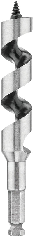 DEWALT DEWALT DW1665 Auger Drill Bit, 5/8 in Dia, 6 in OAL, Hollow Center Flute, 7/16 in Dia Shank, Ball Groove Shank